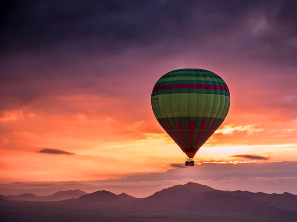 Half Day Sunrise Hot Air Balloon Flight Marrakech
