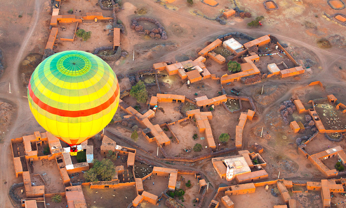 Half Day Sunrise Hot Air Balloon Flight Marrakech