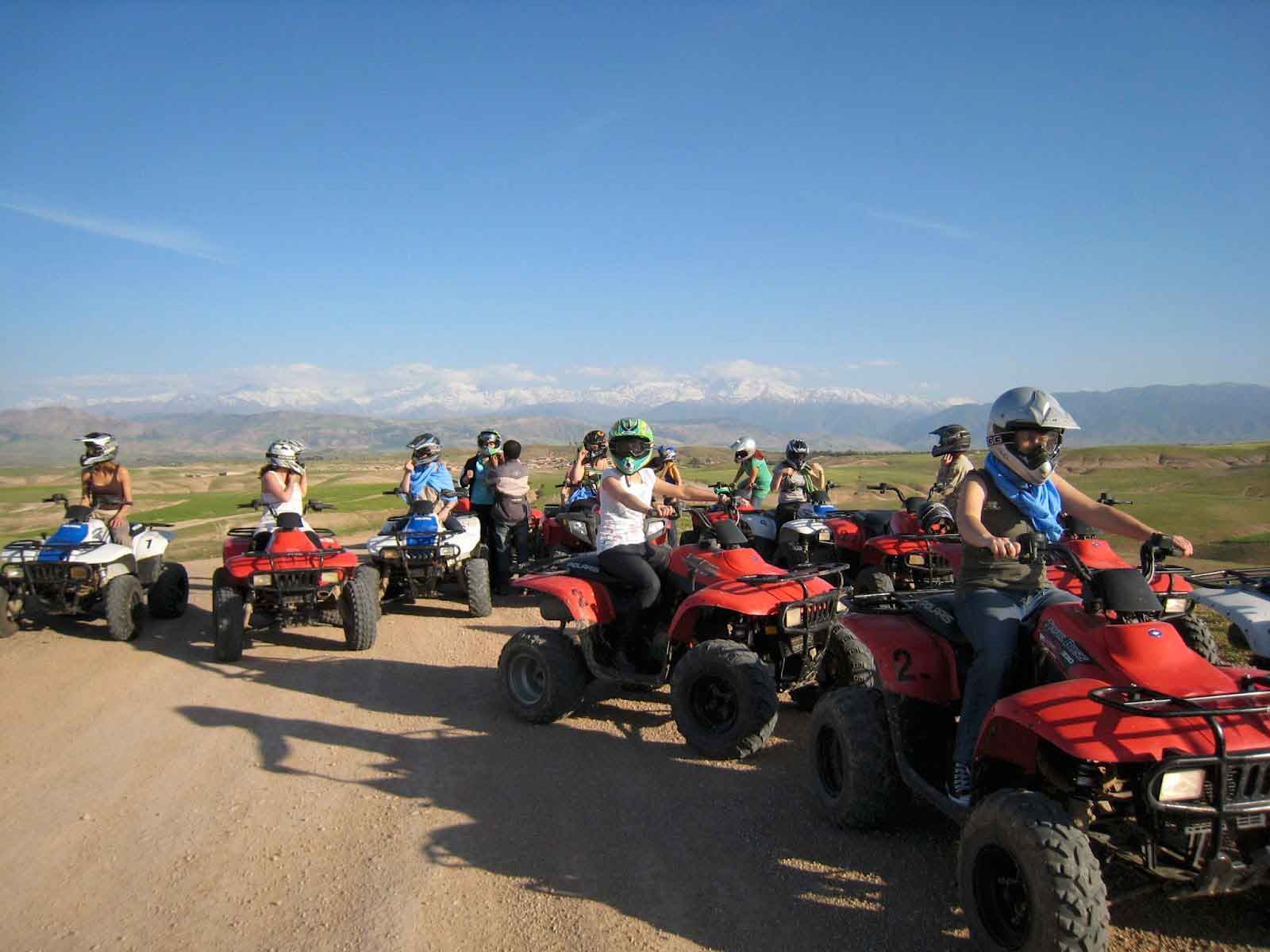 Half Day Quad Bike Adventure To Agafay Desert